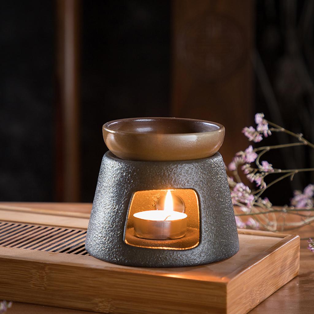 Japanese Tea - جهاز تدفئة الشاي مع حامل شموع