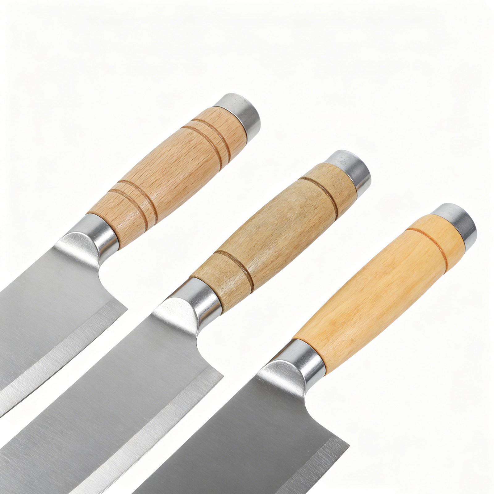 3 قطع من مقابض سكاكين المطبخ ا - مراجعة Japanese Knife وسعره