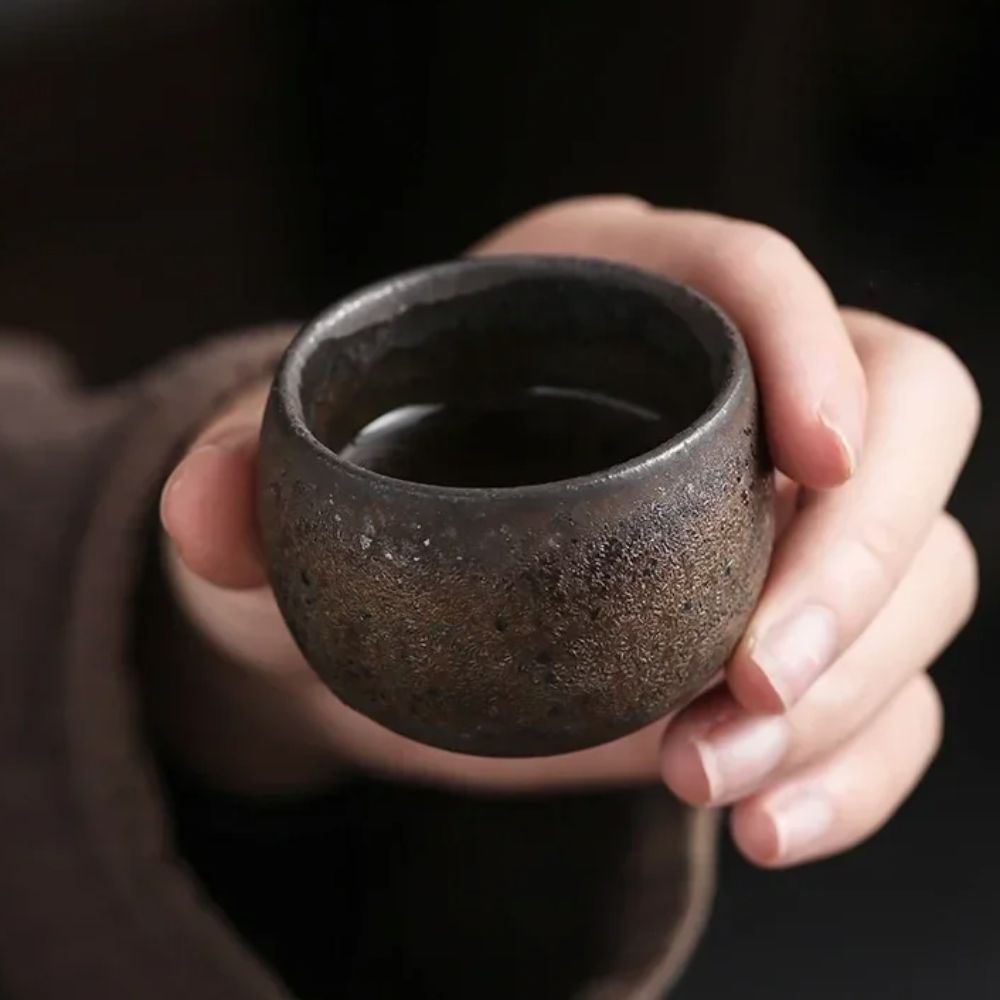 طقم شاي الكونغ فو كوب شاي من ا - مراجعة Japanese Pottery وسعره
