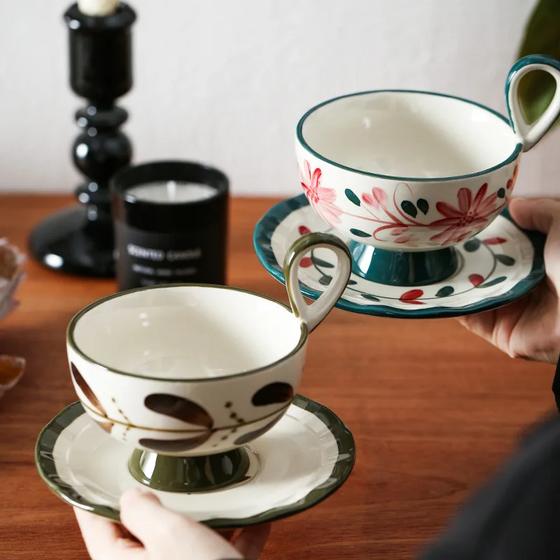أكواب قهوة، كوب شاي مزين بالزه - مراجعة Japanese Tea وسعره