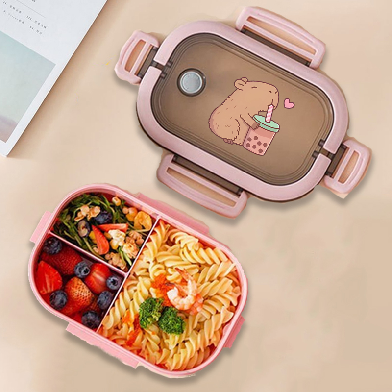 كابيبارا بينتو علب الاغذية أني - مراجعة Bento Box وسعره